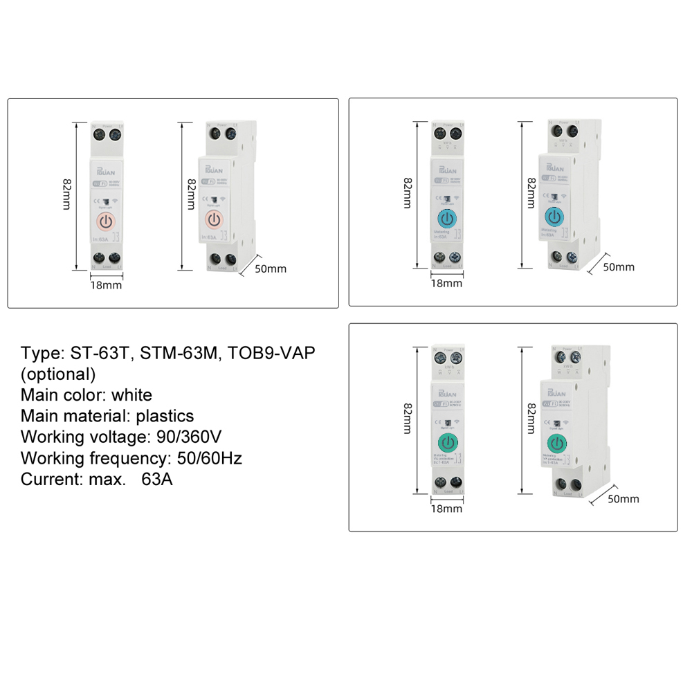 Tuya Wifi Smart Switch, Tragbarer Diy-leistungsschalter Für Die Hausautomation, Sprachsteuerung, Kompatibel Mit Google Assistant Und Alexa.