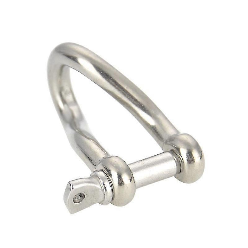 Edelstahl 316 Drehschäkel (8 Mm), Marinequalität, 5 Stück, Silberfarben