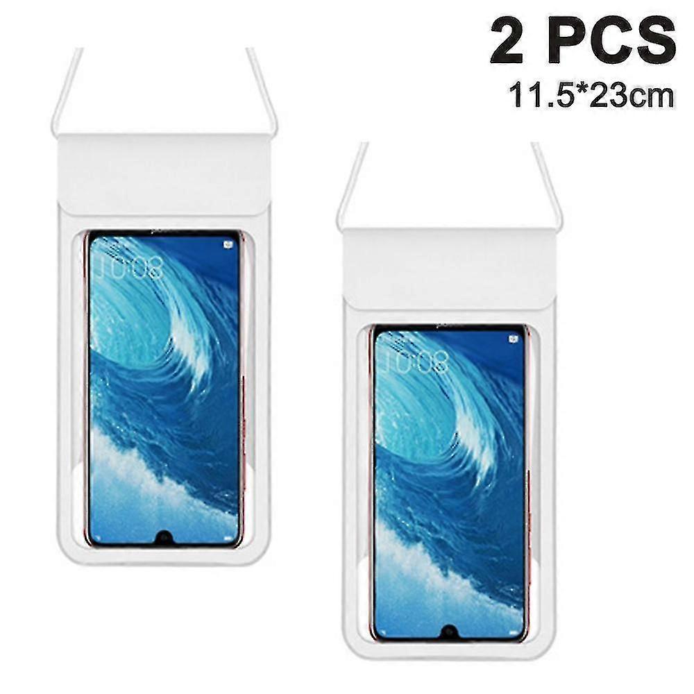 2er-pack Wasserdichte Handyhülle, Universelle Wasserdichte Handytasche, Trockentasche Für Iphone