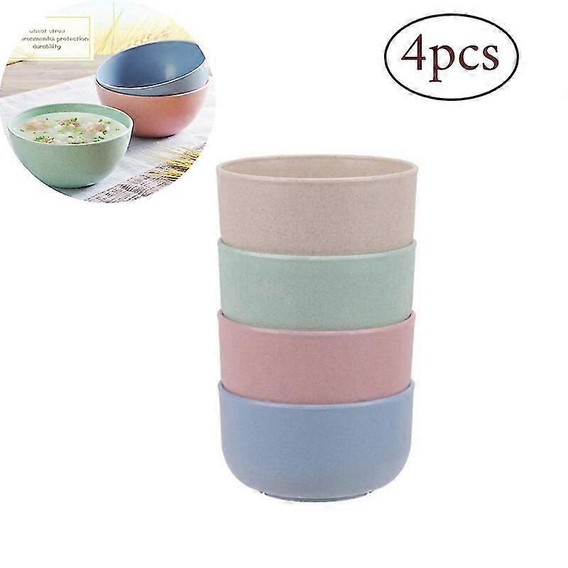 Umweltfreundliche Müslischale, Salatschüssel-set (groß, 4-teilig), Neue Müslischale