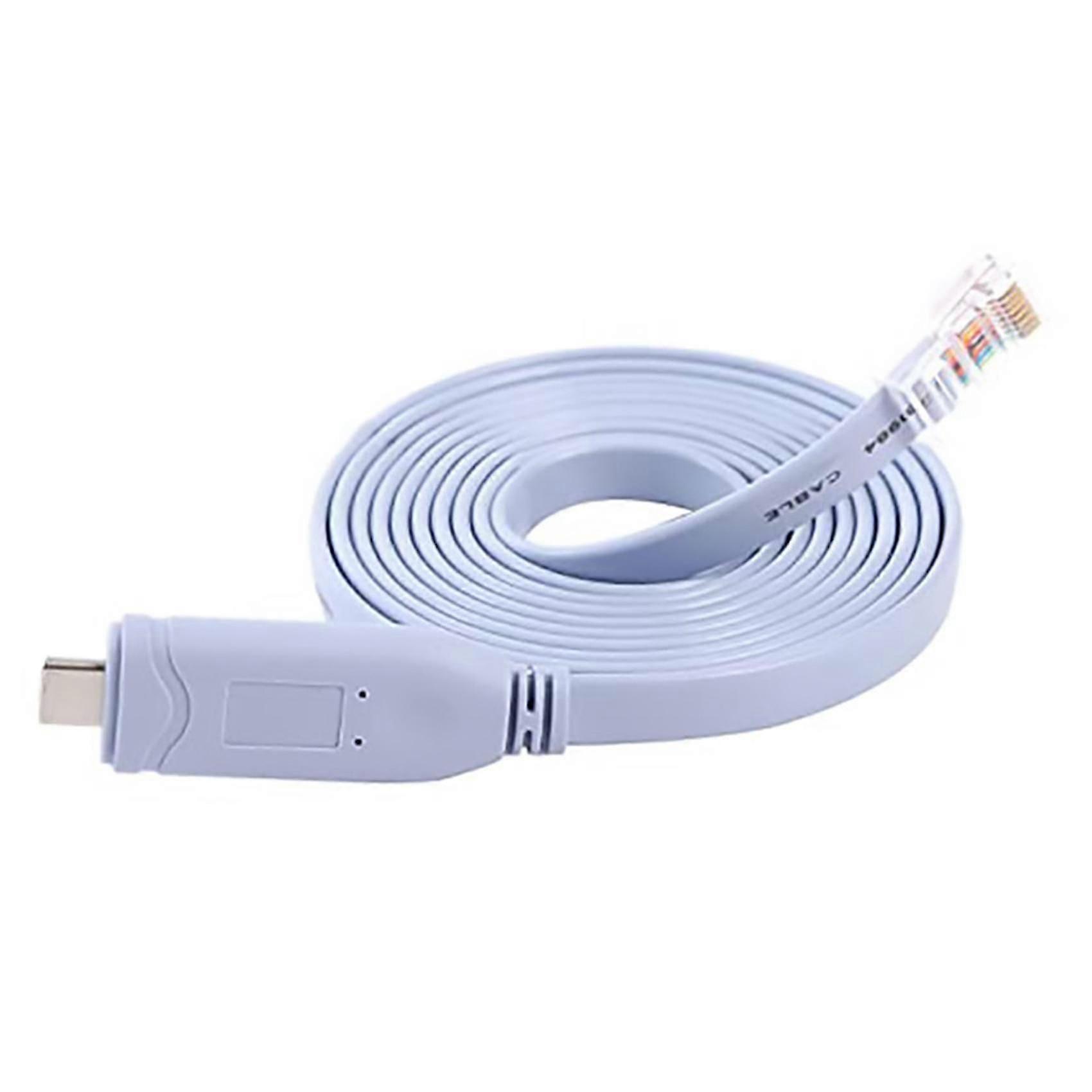 Usb-auf-typ-c-konsolenkonfigurationskabel, Typ-c-auf-rj45-seriell-router-debugging-kabel