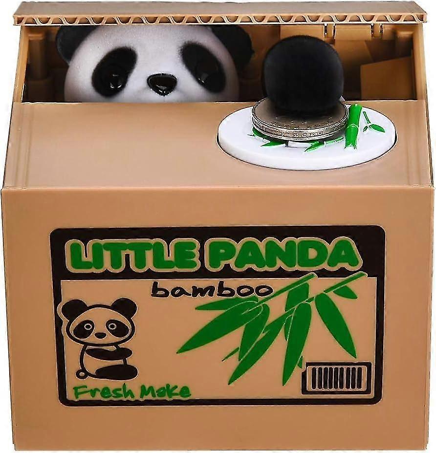 Panda-sparschwein, Sparschwein Für Kinder, Sparschwein Mit Automatischer Geldausgabe (mit Englischer Sprachausgabe), Kreatives Geschenk
