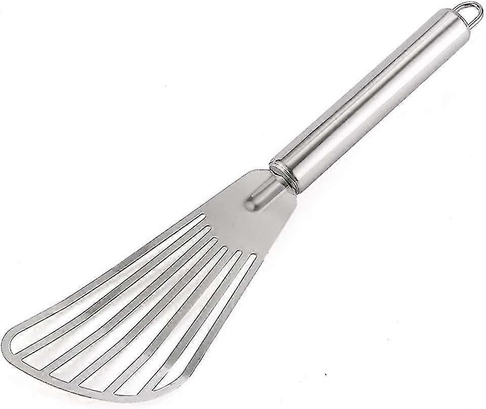 Fischwender, Edelstahl-fischwender Mit Schlitzen, Küchenspatel Aus Metall Zum Wenden Von Gebratenem Fisch, Fleisch, Eiern Und Pfannkuchen