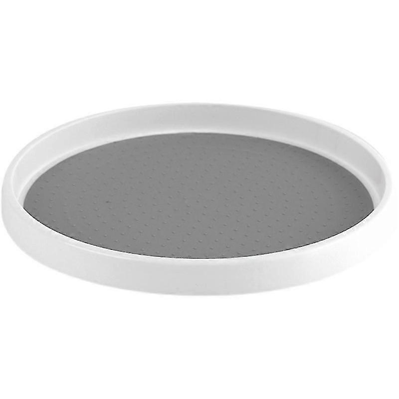 Drehbarer Organizer, Gewürzhalter, Freistehend, Drehbar, Für Küchenschrank, 1 Stück, Grau