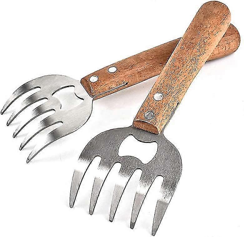 Fleischgriffe, 2 Stück, Entzerrer, Edelstahl-fleischverarbeitung, Pulled Pork Und Fleischgriffe