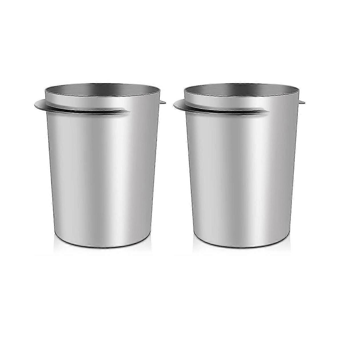 Kaffeefilterhalter Mit Dosierbecher, Edelstahl-dosierbecher, 2 Stück, 58 Mm Kaffeefilterhalter