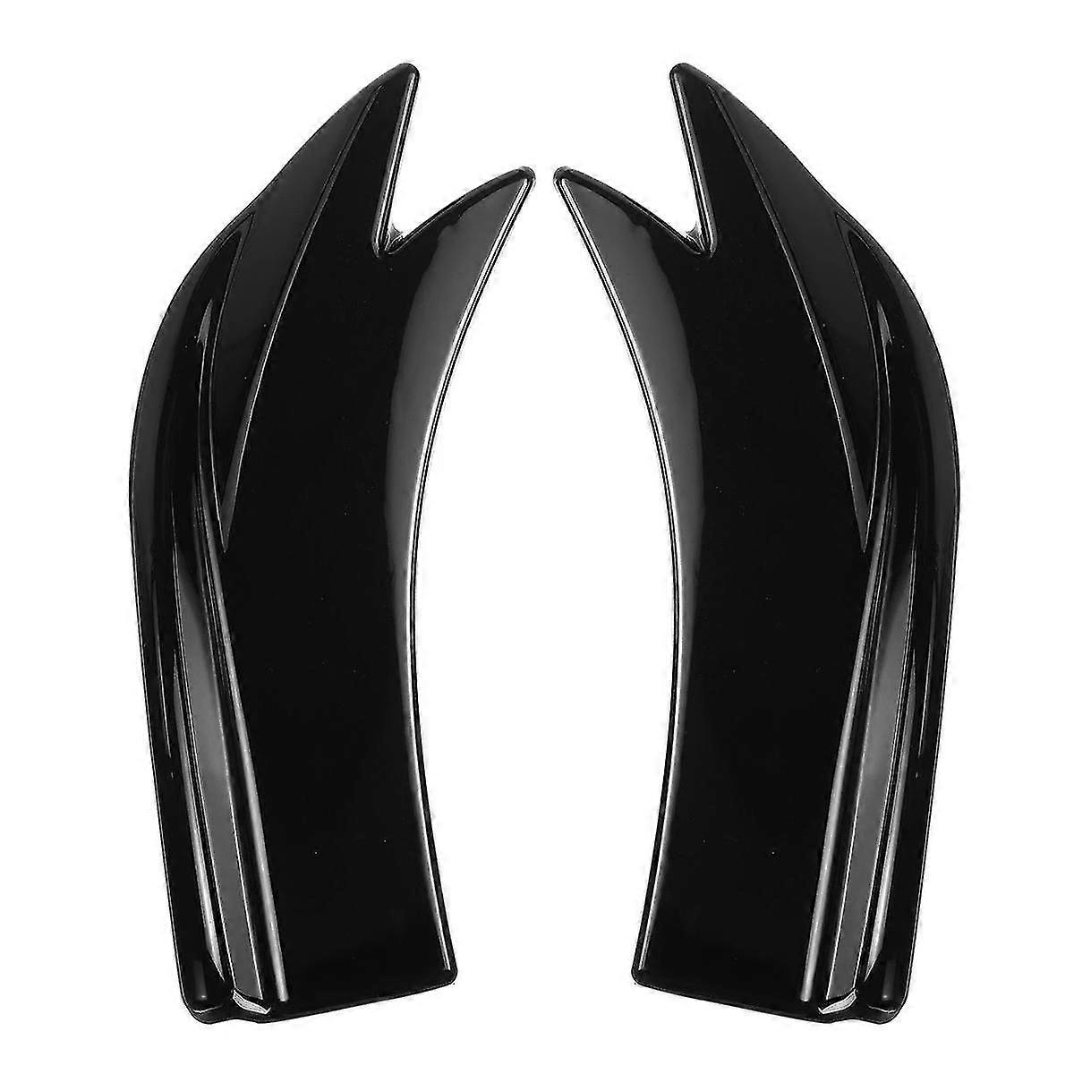 27 Cm Heckstoßstangenspoiler Canards Finnen Anti-crash Diffusor Lippe Wrap Winkelsplitter Schutz Gua