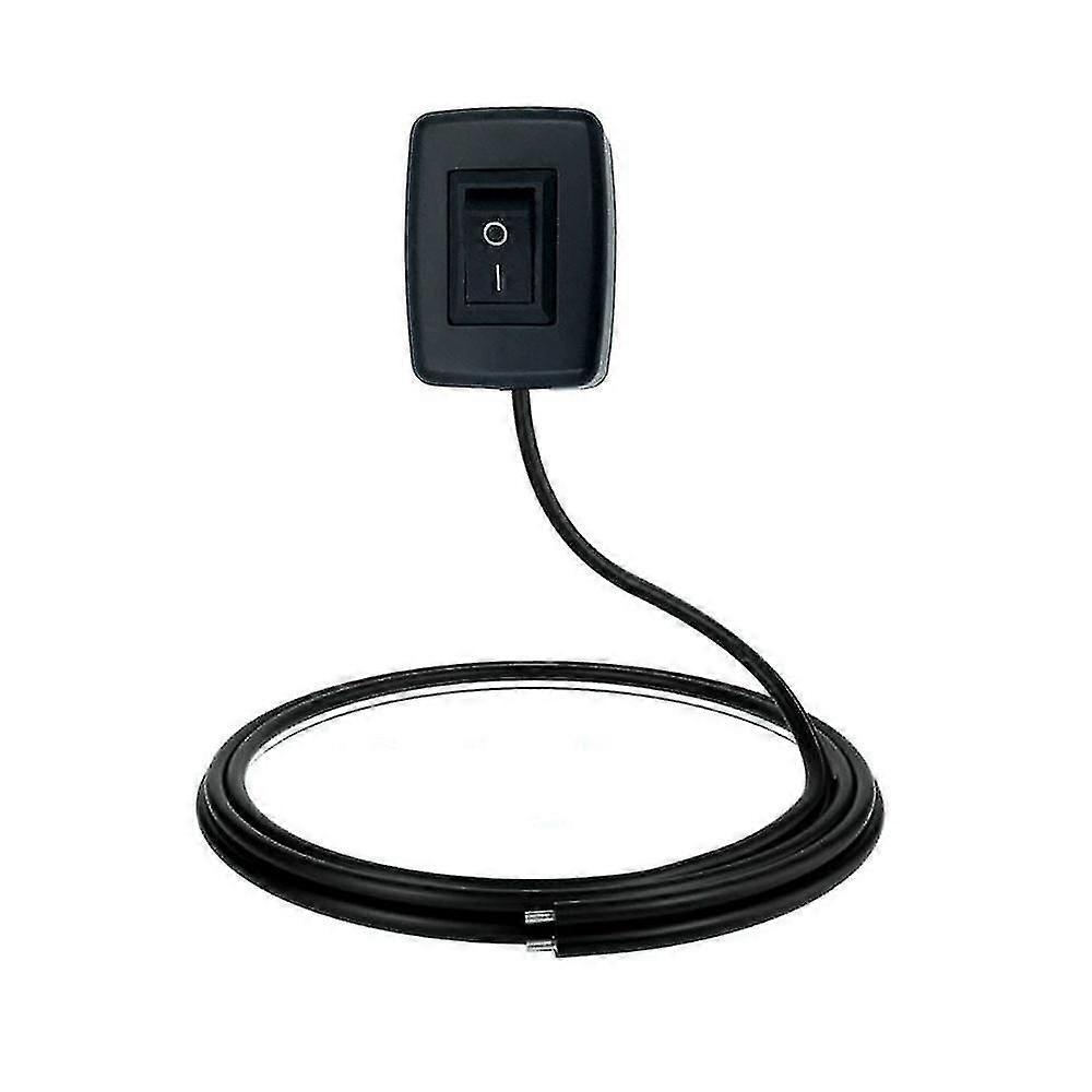12v-230v/10a Spst-stabschalter Ein/aus-kfz-diy-schalter In Tropfenform Für Nebelscheinwerfer (mit 1 M Kabel), 1 Stück
