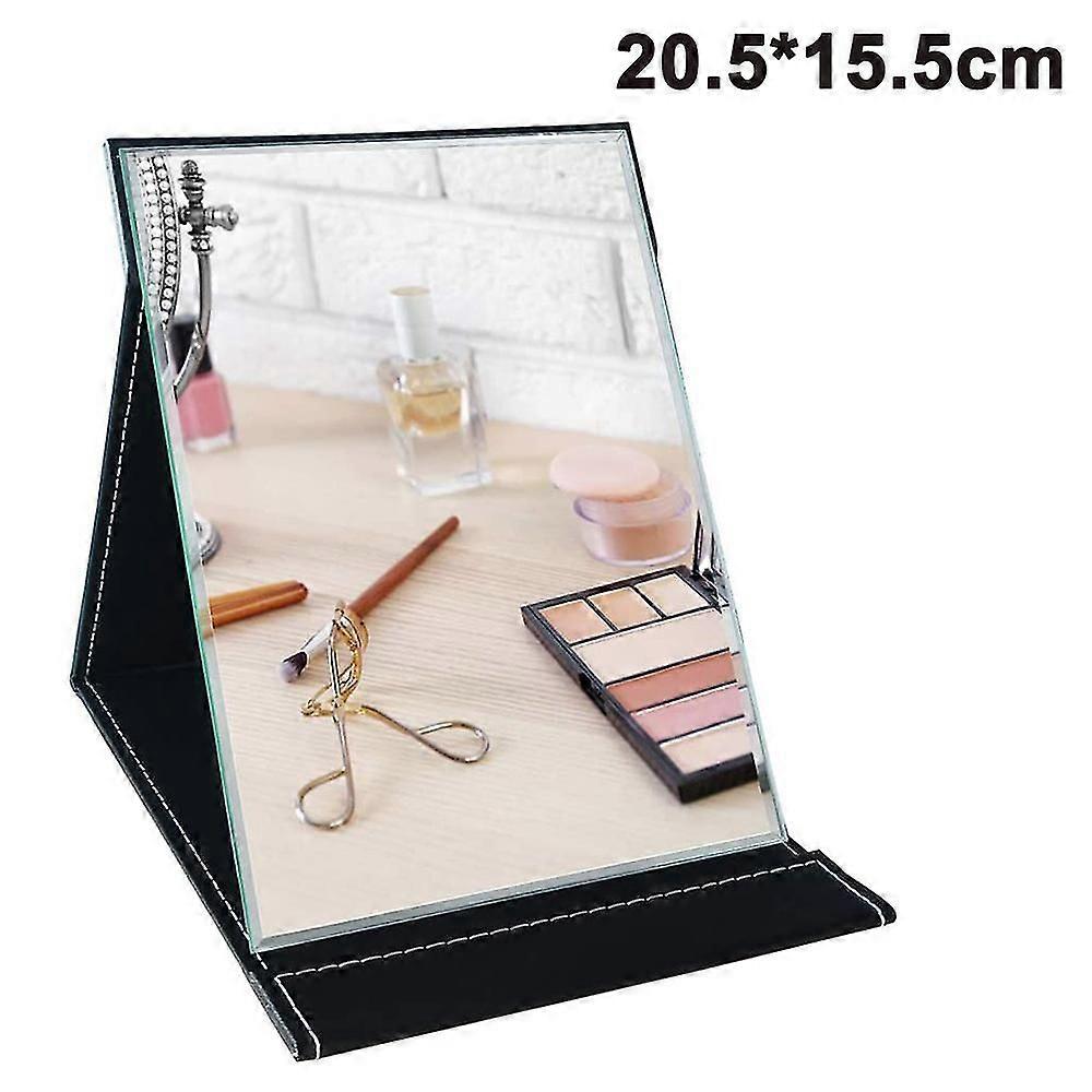 Tragbarer, Faltbarer Kosmetikspiegel Mit Aufstellbarem Tisch – Ideal Für Reisen, Als Schminktisch, Zur Dekoration Des Zimmers Oder Als Beauty-geschenk.