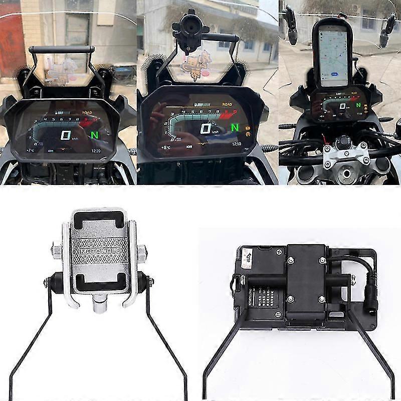 Motorrad-gps-navigationshalterung, Lenkerhalterung, Handyhalterung Mit Ladefunktion, Passend Für Bmw F750gs Und F850gs