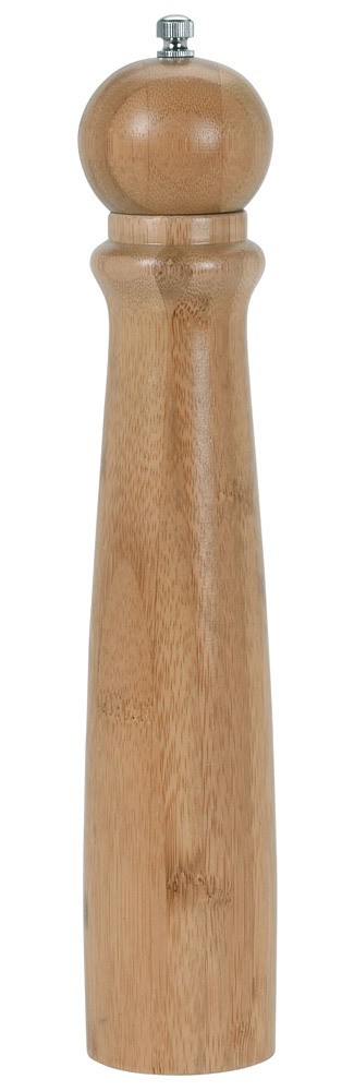Salz und Pfeffermühle aus Bambus Holz Groß 32 cm - Mit robustem Mahlwerk