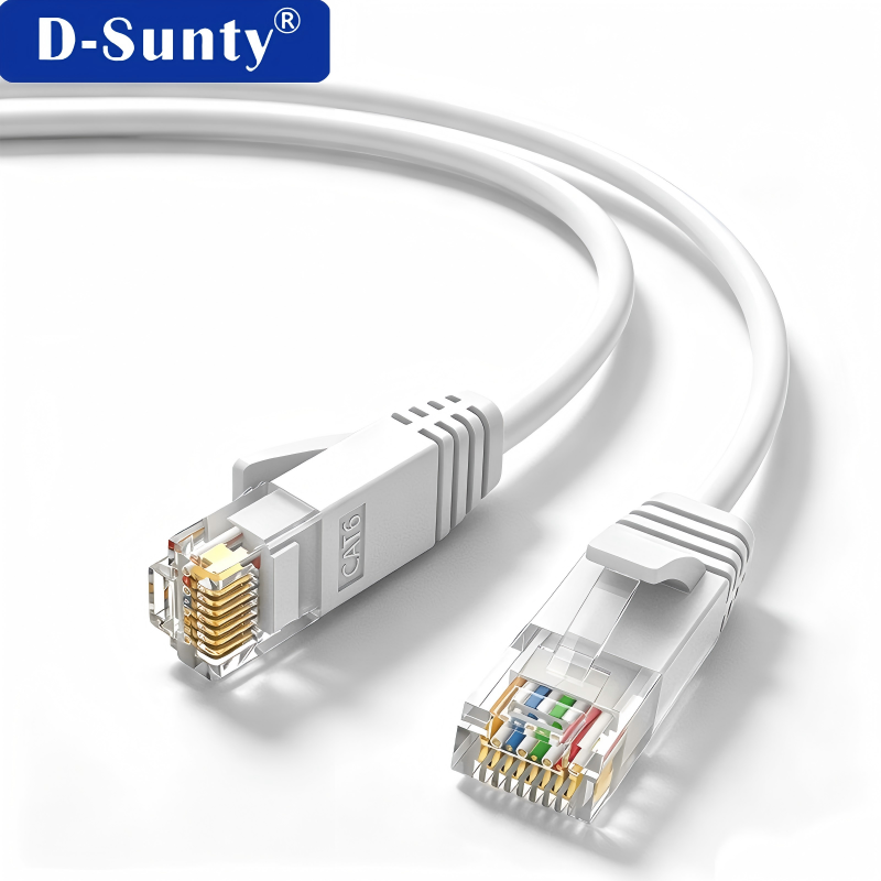 2 M Weißes Cat6-ethernetkabel – Gigabit-netzwerkkabel 1000 Mbit/s Bis Zu 250 Mhz – Für Pc, Router, Modem, Drucker, Xbox Und Ps4