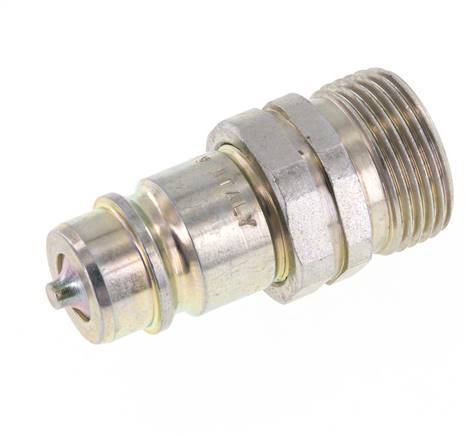 Stahl DN 12,5 Hydraulik-Kupplungsstecker 20 mm S Kompressionsring ISO 7241-1 A/8434-1 D 20,5mm