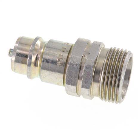 Stahl DN 12,5 Hydraulik-Kupplungsstecker 20 mm S Kompressionsring ISO 7241-1 A/8434-1 D 20,5mm Bild 2
