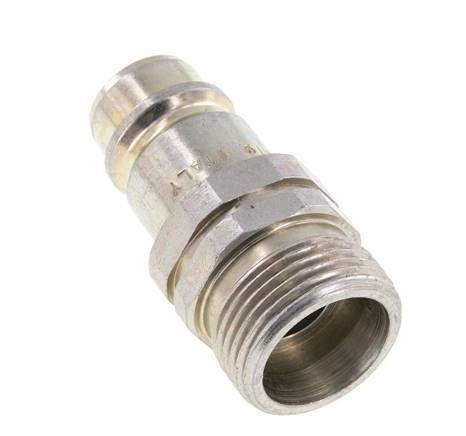 Stahl DN 12,5 Hydraulik-Kupplungsstecker 20 mm S Kompressionsring ISO 7241-1 A/8434-1 D 20,5mm Bild 3