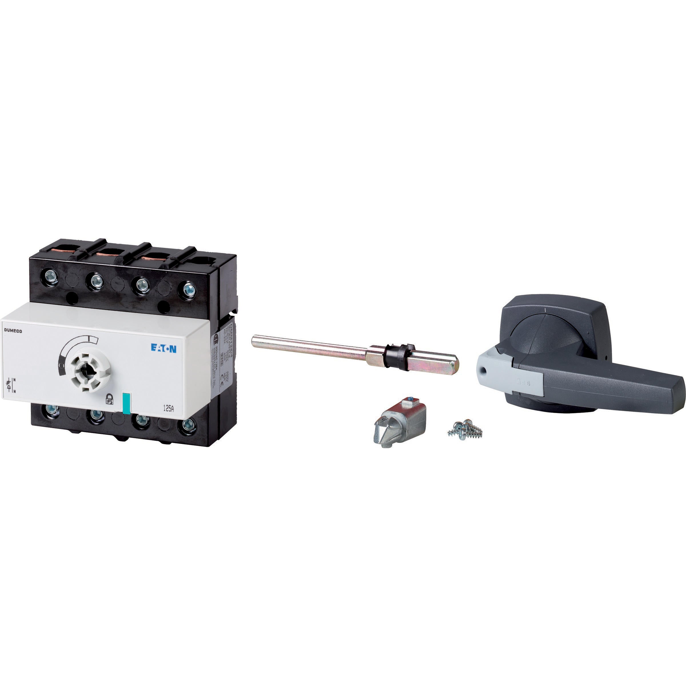 Eaton DMM 125A 4-Pole Schalter Trennschalter Mit Grauem Griff - 6096805 Bild 2