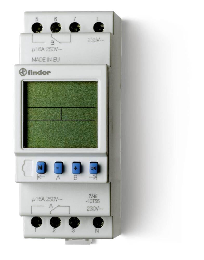 Digitaler Wöchentlicher Timer Schalter 2CO 16A 24V UC - 12.22.0.024.0000