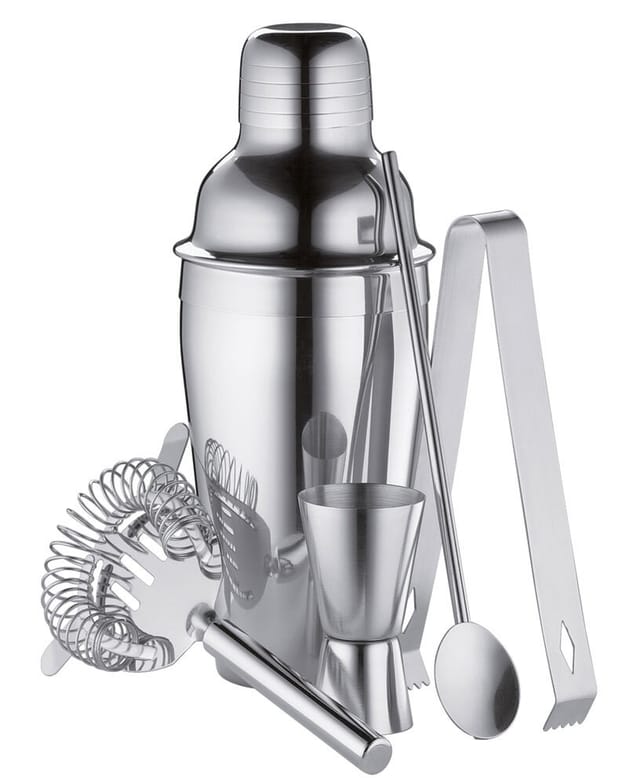 Cilio Bar Set CLASSIC Cocktail Shaker Set 5 tlg.