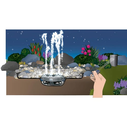 Oase Water Starlet Schwimmendes Wasserspiel LED