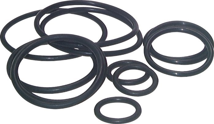 NBR O-Ring 360 x 3mm (AD 366mm) 70 Shore A [2 Stück]