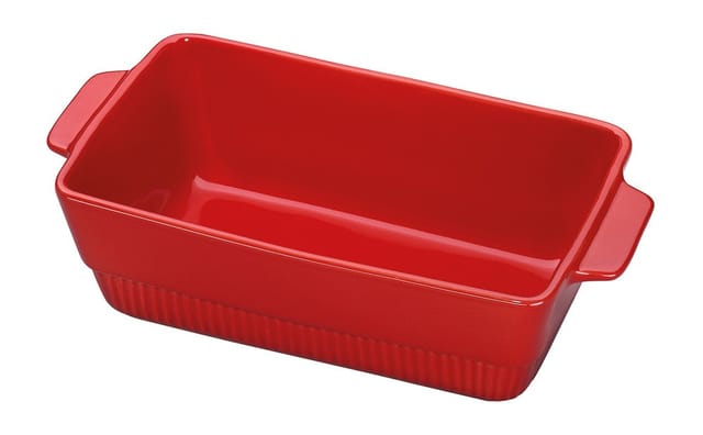 Spring Auflaufform CHALET Rechteckig Keramik Rot 28,5 x 15 cm