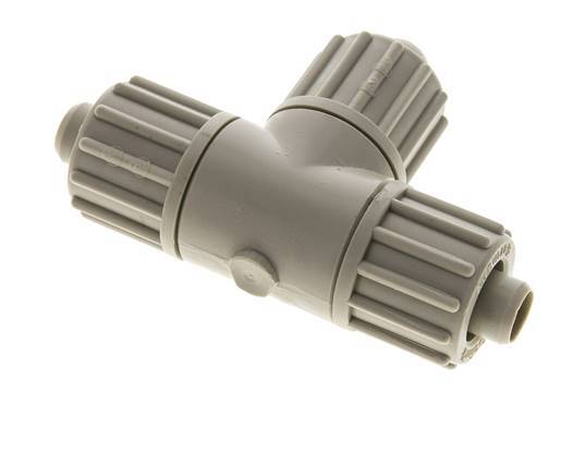 16x10mm PP T-Form Klemmringverschraubung 10 Bar PVC Und PA Bild 3