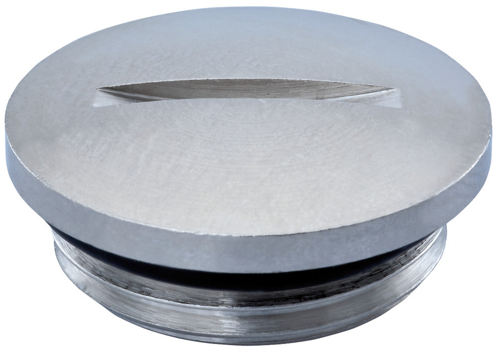 Blinde Messing. Vernickelte Plug M25x1.5 Mit O-Ring - 1052250150 [2 Stück]