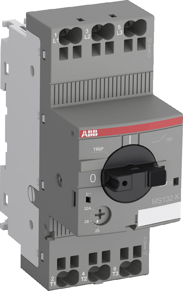ABB MS132 Motorschutzschalter 4.0-6.3A Push-In - 1SAM350010R1009