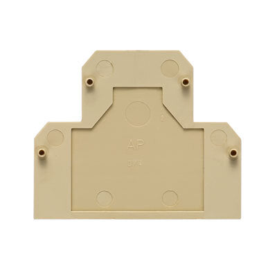 Weidmuller DK4 Anschlussblock Endplatte Beige - 0359260000 [5 Stück]