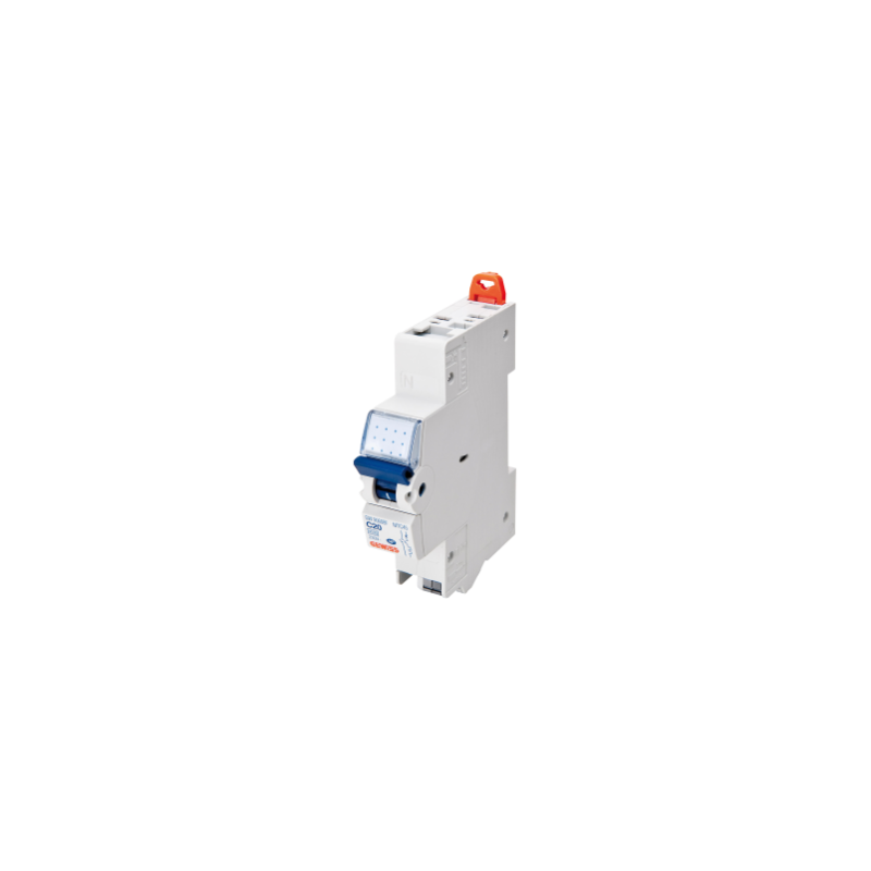 Gewiss Gw90610f Gewiss Fixmatic Mtc45-leistungsschalter – 1p+n 32 A – C-charakteristik 4,5 Ka 1 M Ng