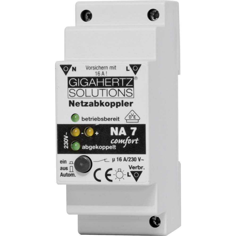 Gigahertz-solutions Na7 Comfort Weißer Schalter 2300 W