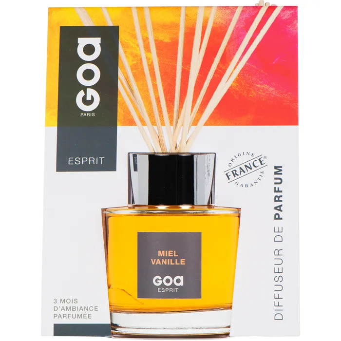 Duftdiffusor Goa Esprit Miel Vanille 200ml Glas