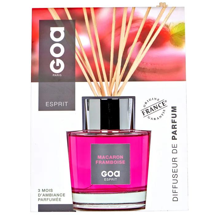 Duftdiffusor Goa Goatier Esprit Macaron Himbeere 200 Ml Glas
