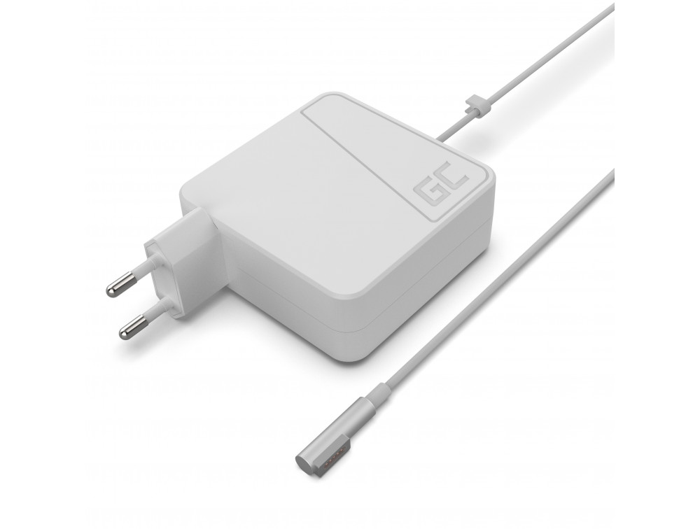 Green Cell Ad03 Charger Ac Adapter For Apple Macbook 60w / 16.5v 3.65a / Magsafe