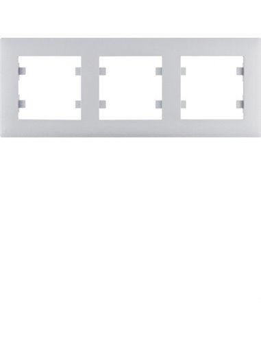 Lumina Intensiv Silberner Horizontaler Rahmen 3 Elemente Wl5732