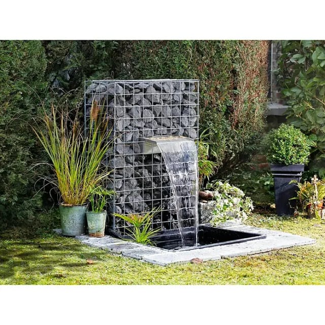 Ubbink Niagara 30 LED SET Wasserfall-Set Edelstahl Beleuchtet