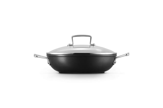 Le Creuset Profi-Pfanne Alu-Antihaft Glasdeckel 24cm
