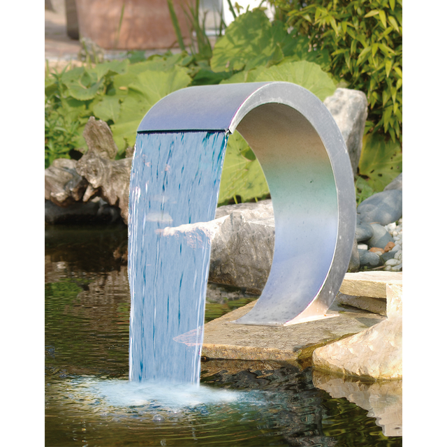 Ubbink MAMBA Wasserfall Element Edelstahl 54cm