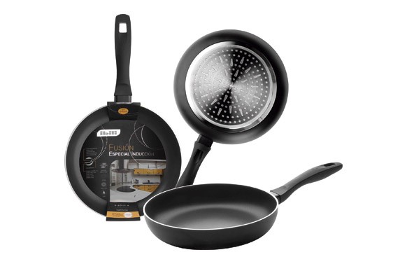 Ibili Fusion Antihaft-pfanne 28 Cm Silber