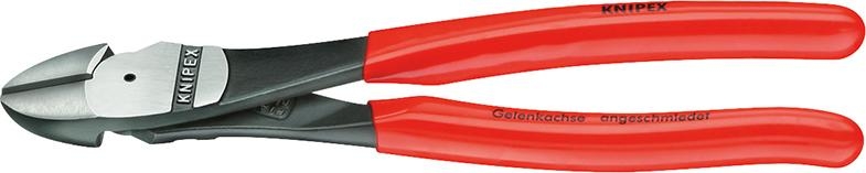 Knipex 74 01 250 Kraft-seitenschneider Schwarz Atramentiert 250 Mm