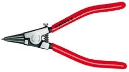 Knipex 46 11 G0 Sicherungsringzange F. Greifringe Auf Wellen Schw. Atra. 140 Mm