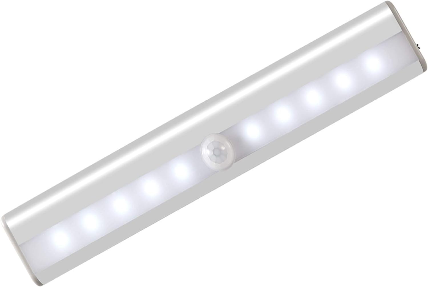 Lichtschrank Mit Detektor, Lampenbewegungsdetektor, 10-led-nachttablette Mit Magnetstreifen, Usb-stromversorgung (drahtlos), Automatischer Schrankschrank.