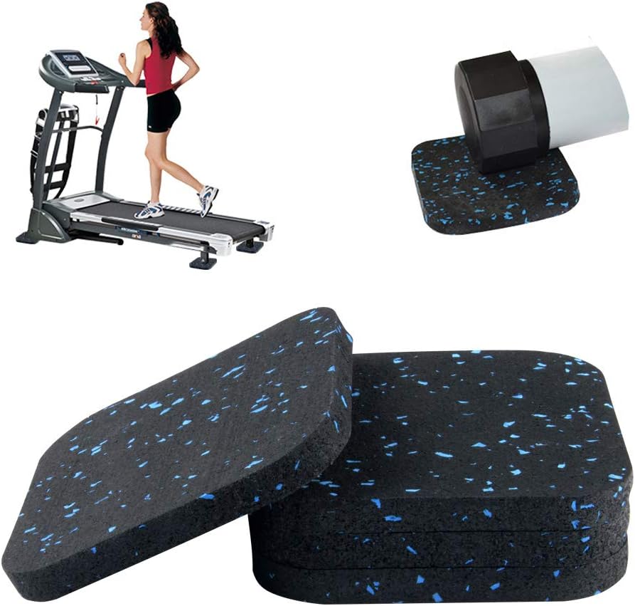Laufbandmatte, Trainingsgerätematte Mit Hochdichtem Gummi Zum Schutz Von Hartholzböden Und Teppichen