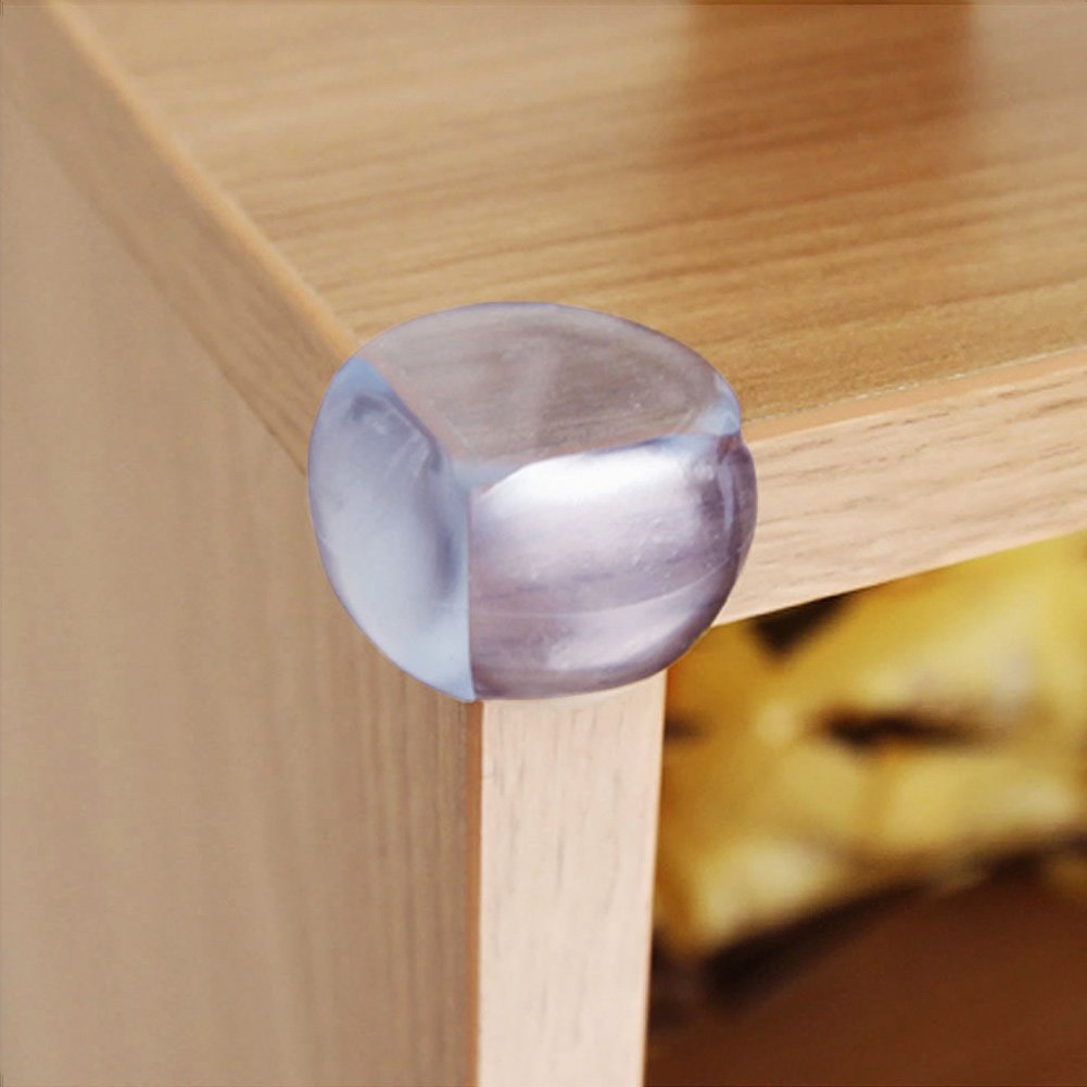 16 Transparente Eckenschutze Für Babys In Medizinischer Qualität (kugelform, Matte Oberfläche) – Baby-eckenschutz – Kindersicherer Eckenschutz – Baby-sicherheits-eckenschutz