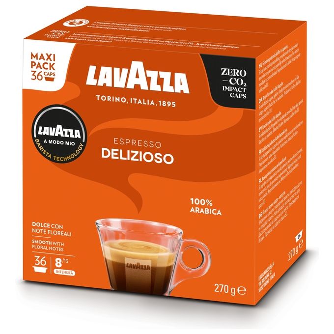 Mio Delizioso Espresso Kaffeekapseln 36 Stück - Lavazza