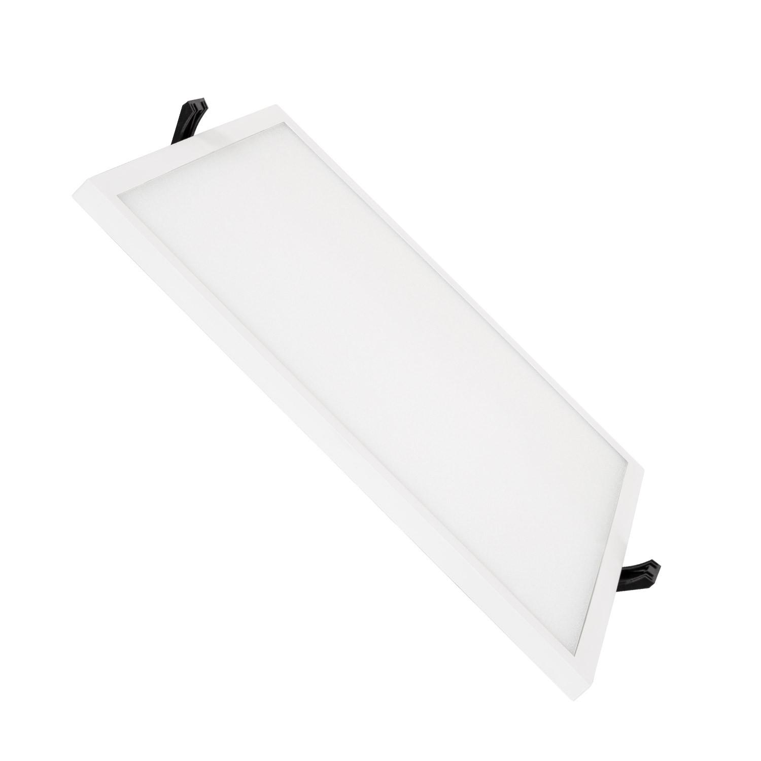 Efectoled - Led Einbaustrahler Flach 30w Eckig High Lumen Ausschnitt Ø200 Mm Lifud 4000k Neutralweiß