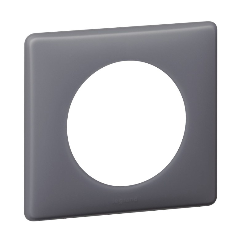 Legrand 066731 Céliane-abdeckplatte, Pudrig, 1-fach – Ausführung Schiefer