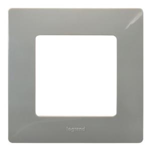 Legrand 096704 Einzel-abdeckplatte Niloé, Kieselsteinoptik