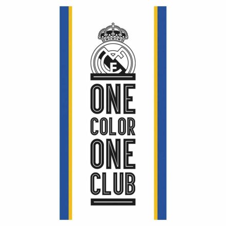 Real Madrid Kibicowska Handtuch, 100 % Baumwolle, 70 X 140 Cm, Strandbad