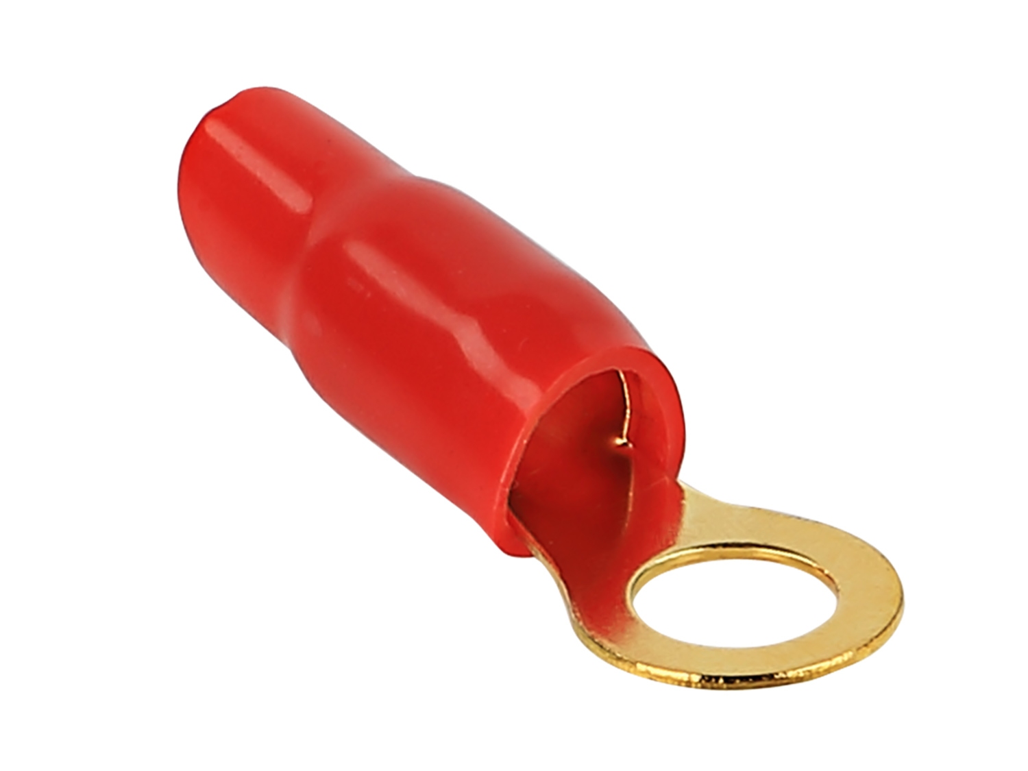 Ringkabelschuh 20 Mm² / D=11,0 Mm / D=6,4 Mm Rot